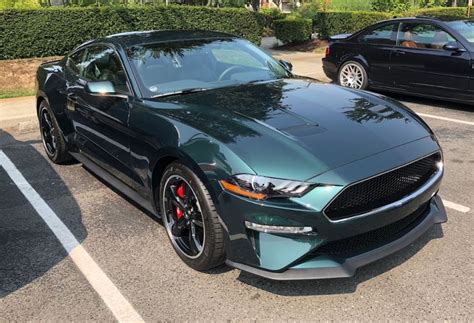 Dark Highland Green 2019 Ford Mustang Paint Cross Reference