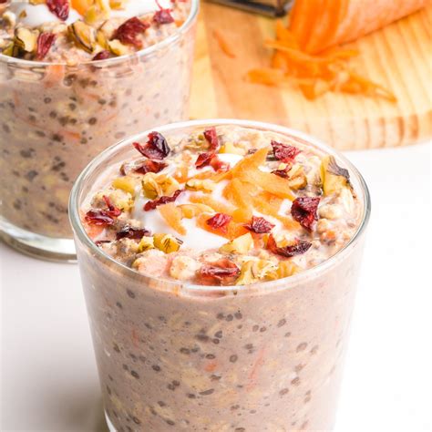 Carrot Cake Overnight Oats Namely Marly