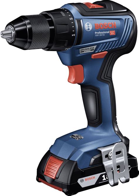 Wiertarko wkrętarka akumulatorowa Bosch Professional GSR 18V 55 Solo 18