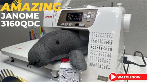 Janome Qdc Best Beginner Sewing Machine Youtube