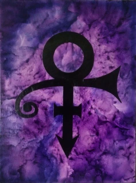 Prince Tribute Prince Canvas Prince Art Melted Crayon Art