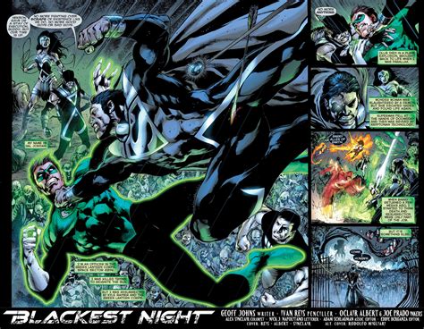 Green Lantern Vs Black Lantern