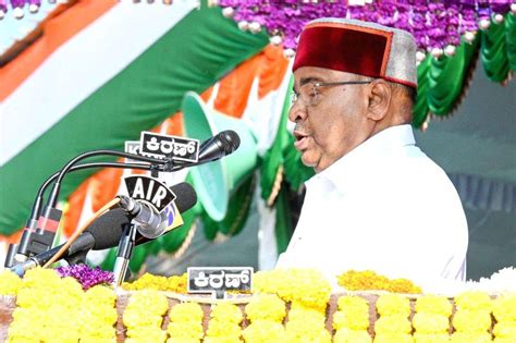 Bengaluru Karnataka Governor Thawar Chand Gehlot Attends The 75th