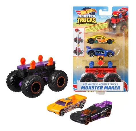 Carrinho Hot Wheels Original Monster Trucks Miniatura Mattel