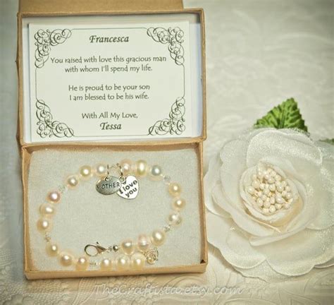 Vintage Pearls Mother Of The Groom Bracelet SP Personalized Vintage