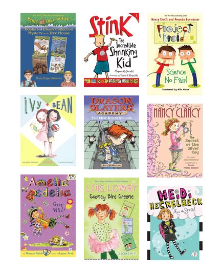 Fun Chapter Books For 2nd Grade — A Staff Created List From Metro Boston Library Network Metro