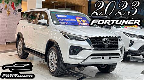 New Toyota Fortuner 2023 Platinum White Peal Interior And Exterior 4 Cylinder Diesel28l