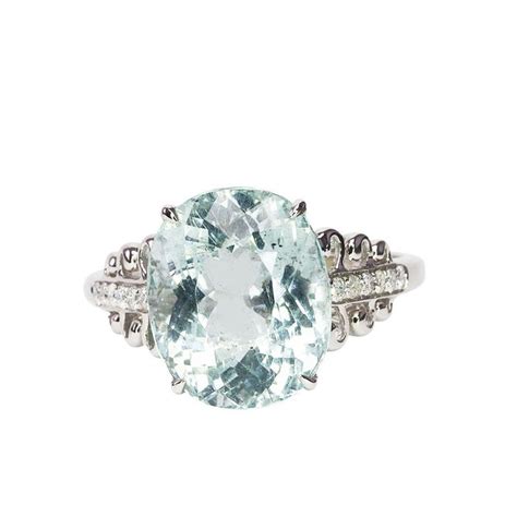 No Reserve Price IGI Certified 4 07 Ct Blue Aquamarine 0 13 Ct