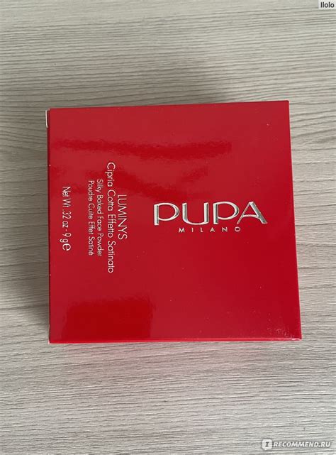 Запеченная пудра Pupa Luminys Baked Face Powder - «Легендарная! В ...