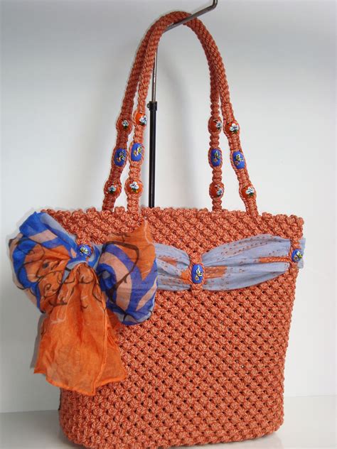 Macramehandmade Fashion Bag Macramemagicknots Macramebag Macrame