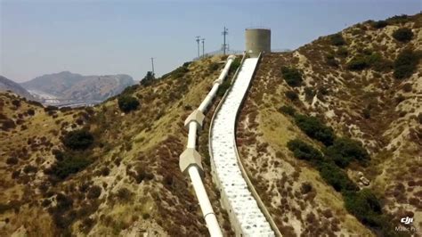 The Los Angeles Aqueduct Cascades Youtube