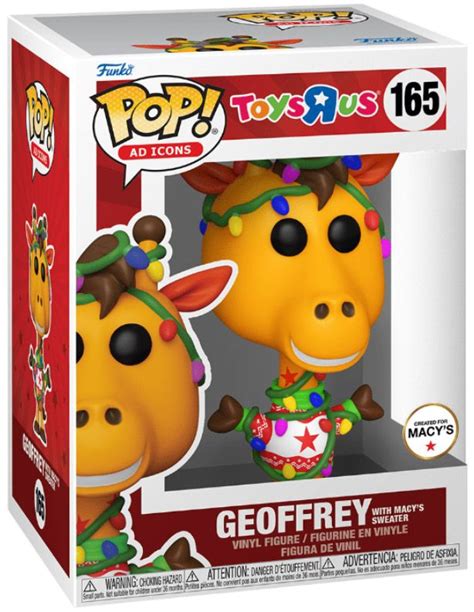 Figurine Pop Icônes de Pub 165 pas cher Geoffrey avec pull Macy s