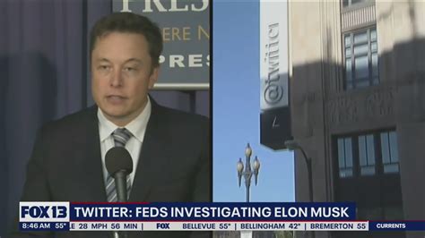 Twitter Feds Investigate Elon Musk Fox Seattle Youtube