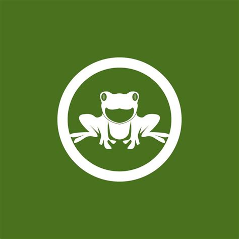 Green frog icon and symbol vector illustration 19643018 Vector Art at ...