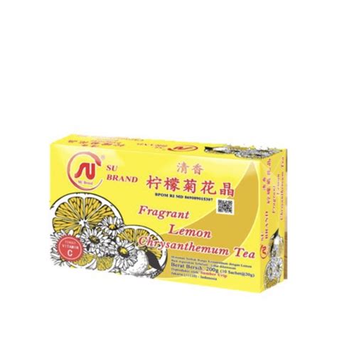 Jual Su Brand Fragrant Lemon Chrysanthemum Tea Teh Krisan 200 Gr