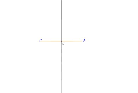 Asse Del Segmento Geogebra