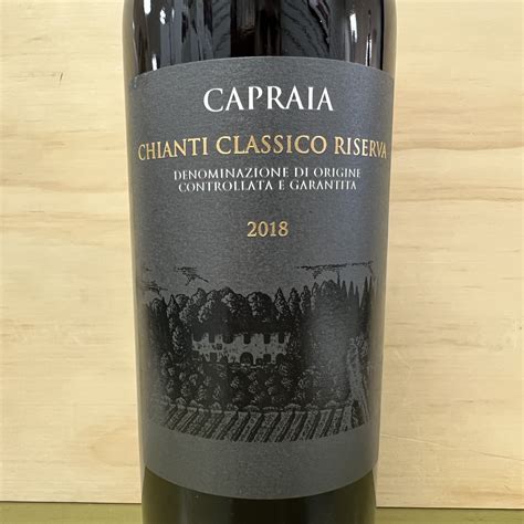 Tenuta Di Capraia Chianti Classico Riserva 2018 [red Sangiovese Blend