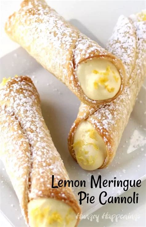 Lemon Meringue Pie Cannoli Artofit