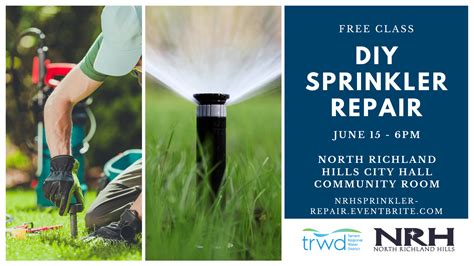 Diy Sprinkler Repair Save Tarrant Water