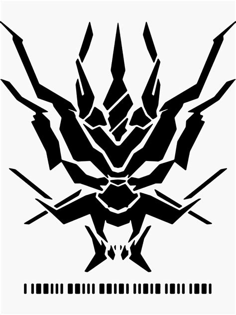 "Arknights - Great Lungmen Logo (black)" Sticker for Sale by ASTlogo | Redbubble