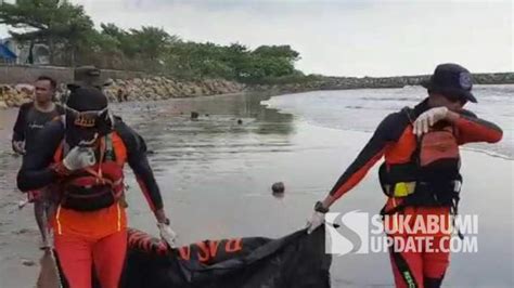 Terdampar Di Pantai Namora Sukabumi Gibran Ditemukan Meninggal Dunia