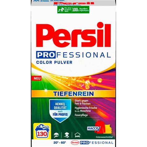 Persil PROFESSIONAL COLOR PULVER TIEFENREIN Waschmittel 7,8 kg | office ...
