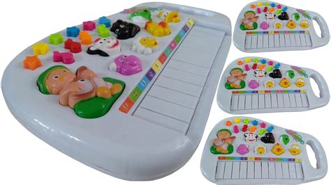 Pianinho Musical Teclado Infantil Brinquedo Para Presente YouTube