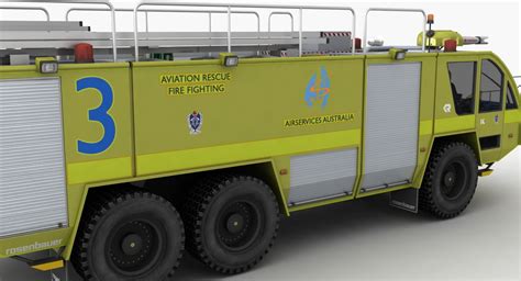 3d Model Rosenbauer Mk 8 Truck Lod