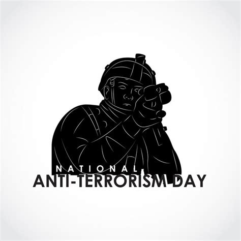 Premium Vector Vector Illustration For National Anti Terrorism Day May 21