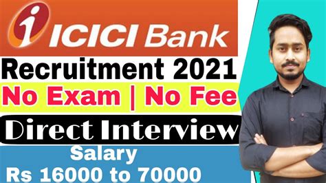 Icici Bank Recruitment Icici Careers Various Post Icici Bank Job