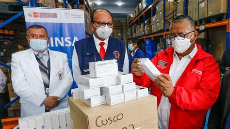 Cusco Minsa Entrega 44 Toneladas De Productos Farmacéuticos Y 17