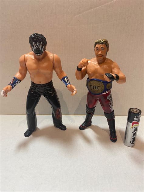 2 X Figures Great Muta Keiji Muto New World Order Japan Wrestling WWE