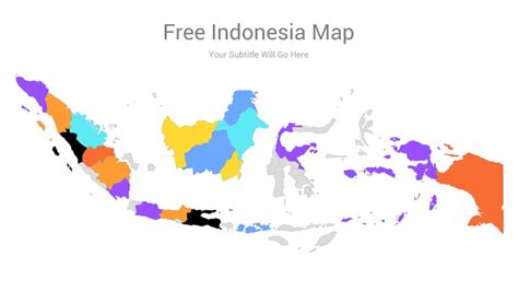 Free Indonesia Map PowerPoint Template in 2023 | Powerpoint templates, Powerpoint, Map