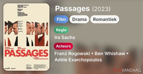 Passages (film, 2023) - FilmVandaag.nl