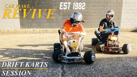 Drift Kart Day At Mustang Auto Parts Youtube