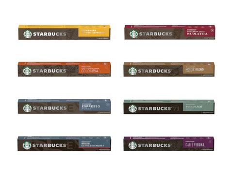 STARBUCKS Nespresso Variety Pack 10 Capsules 8 Flavours 80 Capsules