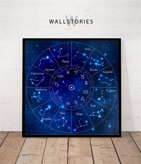 Constellations Map Print Constellation Print Stars Map Constellation Poster Constellation