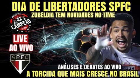 O CAMPEÃO DE TUDO SPFC 50 MIL MAIS UMA VEZ NOITE DE LIBERTADORES NO