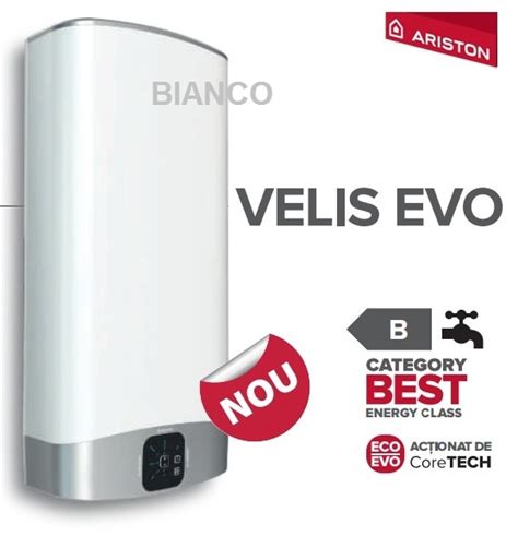 Boiler Electric Ariston Velis Evo Litri Boilere Electrice Ariston