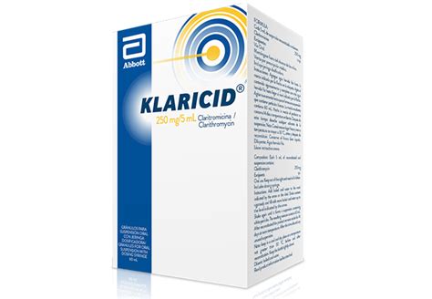 KLARICID PEDIATRICO 250 Mg X 60 Ml