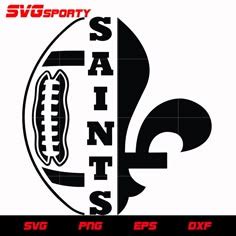 New Orleans Saints Svg Shop On Pinterest