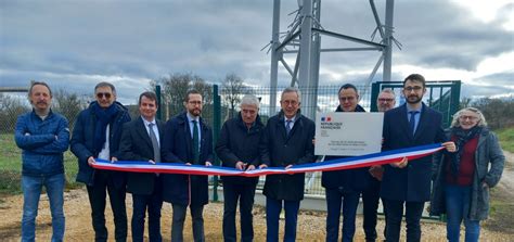 Jambles Saône et Loire Inauguration dun nouveau site 4G multi