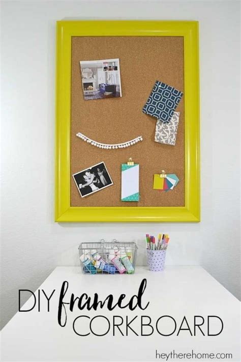 45 Easy Diy Cork Board Projects For Creative Organization