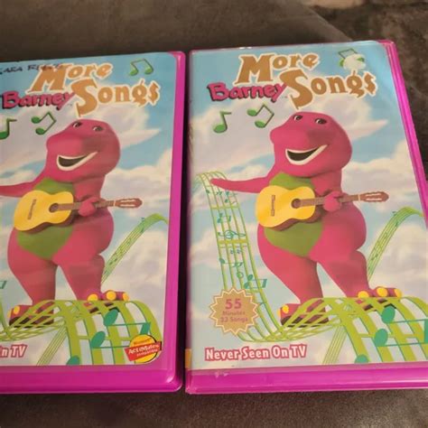 Barney More Barney Songs Vhs Eur Picclick Fr The Best Porn Website