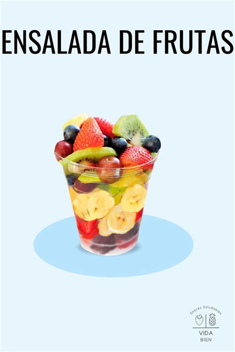 Ensalada De Frutas Food Fruit Salad Fresh Fruit