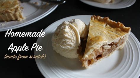 Apple Pie With Homemade Shortcrust Pastry Youtube