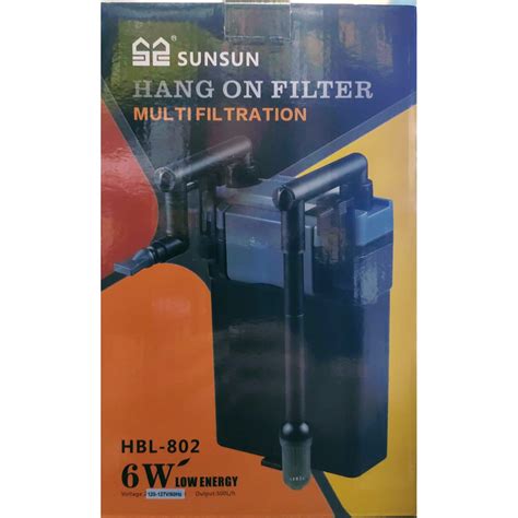 Filtro Externo Hang On Canister SunSun HBL 802 500l H 127v Shopee