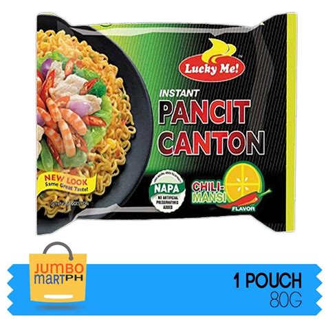 LUCKY ME INSTANT PANCIT CANTON CHILIMANSI 80G Shopee Philippines