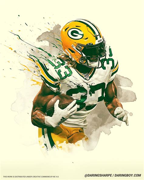 Aaron Jones Phone Wallpaper The theory that green bay was saving jones ...