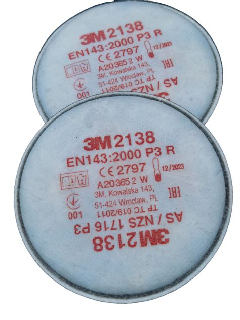 Фильтр 3M 2138 (P3) FFP3, оригинал, 2 пары - купить с доставкой по ...